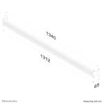 TV SET ACC SCREEN TOOLBAR SILV/10-24" FPMA-WTB100 NEOMOUNTS - Image 3