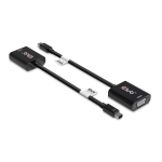 CLUB3D I/O ADAPTER MINI DP TO VGA/M/F CAC-2113 CLUB3D