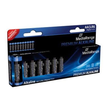 MEDIARANGE BATTERY ALKALINE AA 1.5V/10PCS MRBAT105 MEDIARANGE