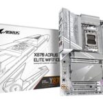 GIGABYTE Mainboard|GIGABYTE|AMD X870|Socket AM5|ATX|RAM DDR5-SDRAM|4xSlots|On-board graphics card Yes|Wi-Fi Yes|Bluetooth Yes|4xNumber of M.2 (M) slots|X870 AORUS ELITE WIFI7 ICE|X870AELITEWF7ICE1.1