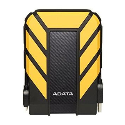 External HDD ADATA 2TB USB 3.1 Colour Yellow AHD710P-2TU31-CYL