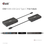 NB ACC DOCKING STATION 7IN1/USB-C 100W CSV-1598 CLUB3D - Image 12