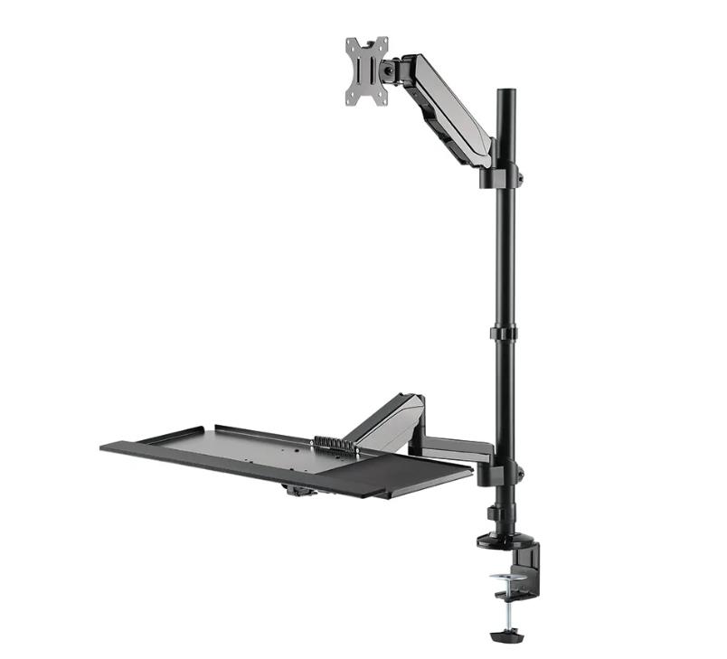4d2bdd0d-8773-45fa-8c80-1d900f79543e PC ACC SIT-STAND WORKSTATION/17-32" DS90-325BL1 NEOMOUNTS - Image 1