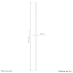 TV SET ACC MOUNT EXTENS. POLE/50KG FPMA-CP200 NEOMOUNTS - Image 3