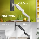 MONITOR ACC DESK MOUNT/13-32" WHITE G200-W ONKRON - Image 7