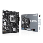 Mainboard ASUS Intel H610 LGA1700 Micro-ATX Memory DDR5 Memory slots 2 1xPCI-Express 3.0 1x 1xPCI-Express 4.0 16x 1xM.2 1x15pin D-sub 1xHDMI 1xAudio-In 1xAudio-Out 1xMicrophone 4xUSB 2.0 2xUSB 3.2 1xPS/2 1xRJ45 PRIMEH610M-KARGB