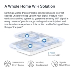 Wireless Router MERCUSYS Wireless Router 3-pack 3000 Mbps Mesh 3x10/100/1000M HALOH80X(3-PACK) - Image 7