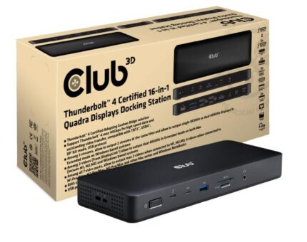 CLUB3D NB ACC DOCKING STATION 16IN1/THUNDERBOLT CSV-1583 CLUB3D