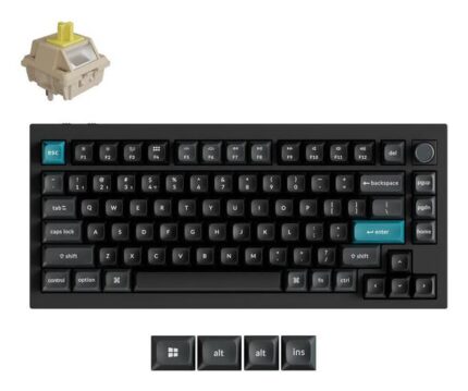 KEYCHRON KEYBOARD WRL Q1 ULTRA/BLACK Q1U-M4 KEYCHRON