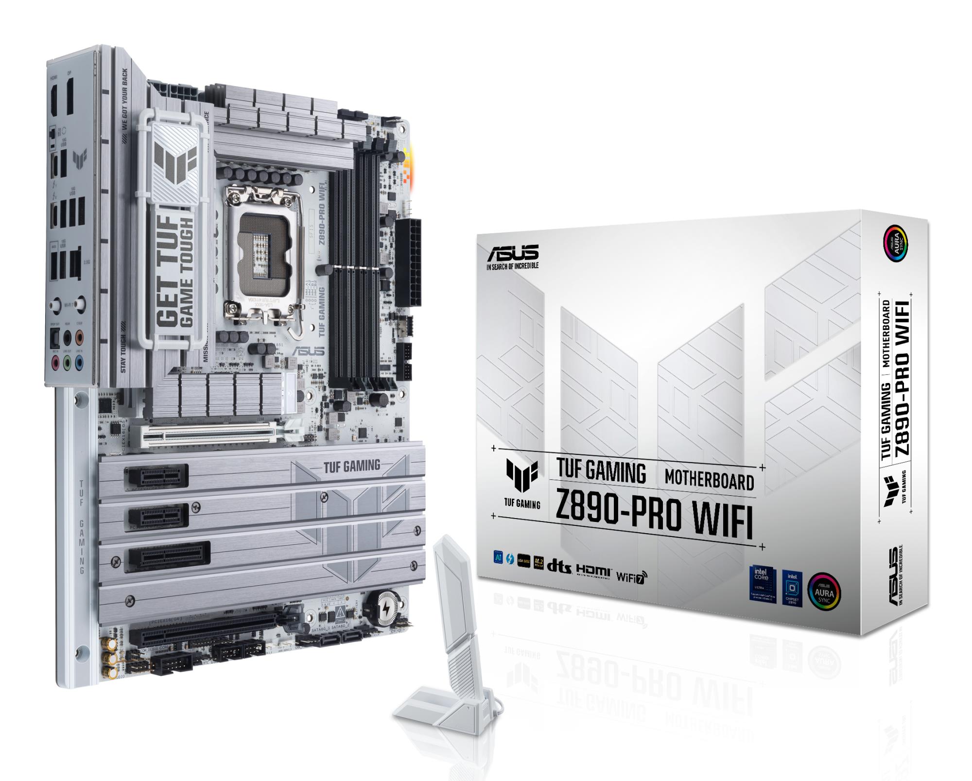 521c9aa7-d934-4e2c-94b5-a473416d6c13 ASUS Mainboard|ASUS|Intel Z890|LGA1851|ATX|Memory DDR5|Memory slots 4|TUFGAMINGZ890-PROWIFI - Image 1