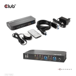 VIDEO SWITCH KVM HDMI 2PORT/CSV-1382 CLUB3D - Image 4