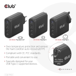 MOBILE TRAVEL CHARGER USB-C/100W CAC-1912EU CLUB3D - Image 11