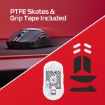MOUSE USB OPTICAL WRL/PULSEFIRE HASTE 2 WHITE HYPERX - Image 4