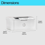 Laser Printer HP LaserJet M110w USB 2.0 Bluetooth WiFi 7MD66F - Image 11