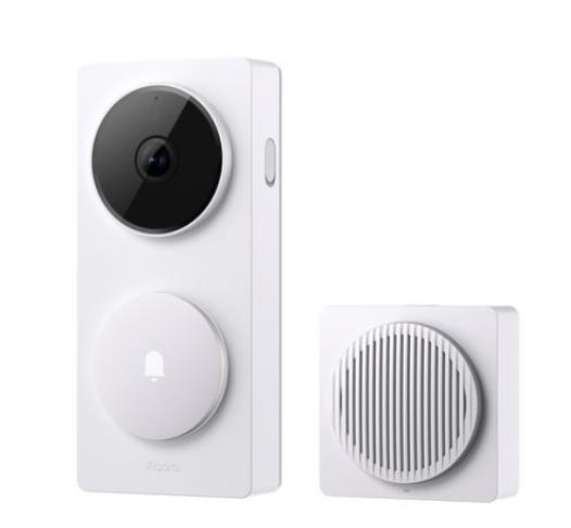 5835373c-5b2f-4066-a702-6aa3f4f3fcda SMART HOME G410 DOORBELL CAM/HUB WHITE CH-C09D-W AQARA - Image 1