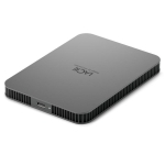 External HDD LACIE Mobile Drive Secure STLR2000400 2TB USB-C USB 3.2 Colour Space Gray STLR2000400 - Image 6