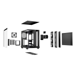 Case BE QUIET ATX/micro ATX/Mini-ITX Black Midi Tower PC BGW85 - Image 4