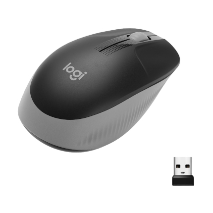 LOGITECH MOUSE USB OPTICAL WRL M190/GREY 910-005906 LOGITECH