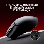 MOUSE USB OPTICAL HYPERX PF/HAS2 MINI WL BK 7D388AA HYPERX - Image 3