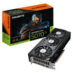 GIGABYTE Graphics Card|GIGABYTE|NVIDIA|GeForce RTX 5070 Ti|2497 MHz|16 GB|GDDR7|256 bit|PCI Express 5.0|Active|N507TWF3OCV2-16GD