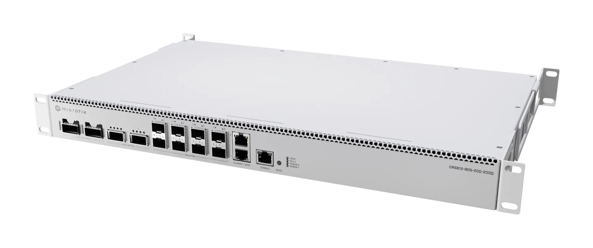 5ea391d2-f67e-4b0c-898f-ace2e3dfedec MIKROTIK NET SWITCH 8PORT SFP56/CRS8128DS-2DQ-2DDQ-RM MIKROTIK - Image 1