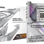 GIGABYTE Mainboard|GIGABYTE|AMD X870E|Socket AM5|ATX|RAM DDR5-SDRAM|4xSlots|Wi-Fi Yes|Bluetooth Yes|5xNumber of M.2 (M) slots|X870E A MASTER X ICE|X870EAMASTERXICE