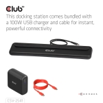 NB ACC DOCKING STATION 12IN1/USB-C 100W CSV-2541 CLUB3D - Image 8