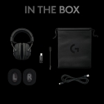 HEADSET GAMING G PRO X WRL/BLACK 981-000907 LOGITECH - Image 13