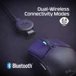 MOUSE USB OPTICAL WRL/PULSEFIRE HASTE 2 BLACK HYPERX - Image 5