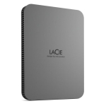 External HDD LACIE Mobile Drive Secure STLR2000400 2TB USB-C USB 3.2 Colour Space Gray STLR2000400 - Image 3