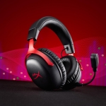 HEADSET HYPERX CLOUD III S WRL/WL BLK-RED GAM A59Z0AA HYPERX - Image 2