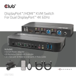 VIDEO SWITCH KVM DP/HDMI/CSV-7210 CLUB3D - Image 7