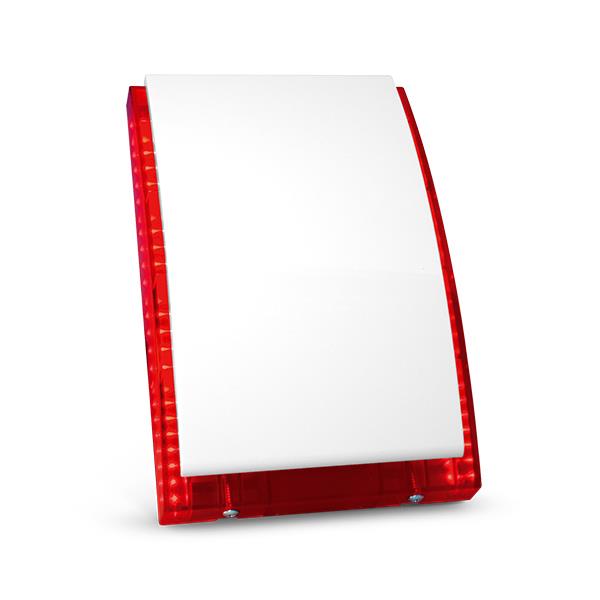 660cb13b-ad09-4e86-9fc9-feac58ace559 SIREN OUTDOOR WIRELESS RED/MSP-300 R SATEL - Image 1
