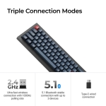 KEYBOARD WRL V2 MAX RGB/CARBON BLACK V2M-D4 KEYCHRON - Image 3