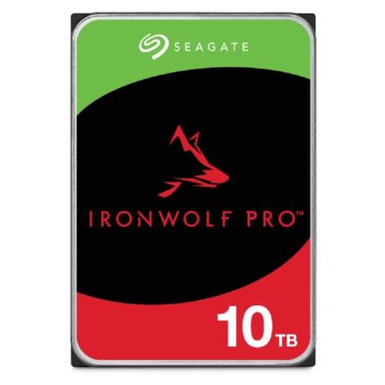 SEAGATE HDD|SEAGATE|IronWolf Pro|10TB|SATA|256 MB|7200 rpm|3,5"|ST10000NT001