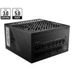 Power Supply MSI 850 Watts Efficiency 80 PLUS GOLD PFC Active MPGA850GPCIE5