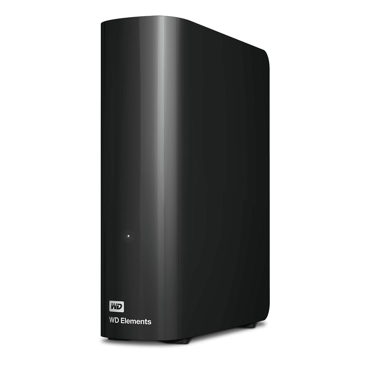 6bc9cc82-a143-4936-9f0e-5c006386634a WESTERN DIGITAL External HDD|WESTERN DIGITAL|Elements Desktop|12TB|USB 3.0|Drives 1|Black|WDBWLG0120HBK-EESN - Image 1