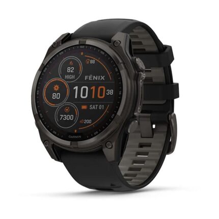 GARMIN SMARTWATCH FENIX 8 SAPP. SOLAR/BLACK/GRAY 010-02906-11 GARMIN