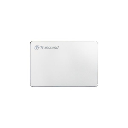 External HDD TRANSCEND StoreJet 1TB USB 3.1 Colour Silver TS1TSJ25C3S