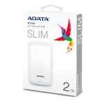 External HDD ADATA HV300 AHV300-2TU31-CWH 2TB USB 3.2 Colour White AHV300-2TU31-CWH - Image 5