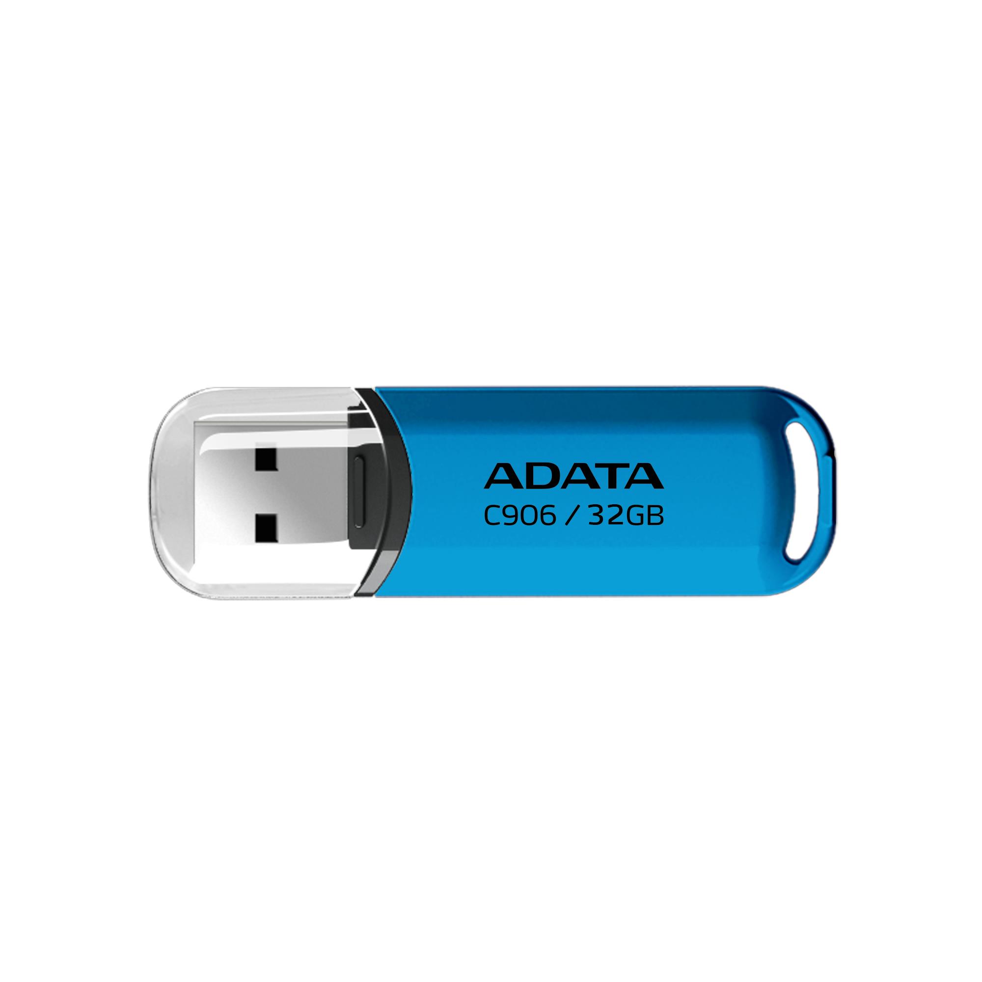 6c9fce0b-656e-4635-8bd5-756a472b5f1d MEMORY DRIVE FLASH USB2 32GB/BLUE AC906-32G-RWB ADATA - Image 1