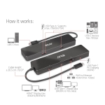 NB ACC DOCKING STATION 6IN1/USB-C 100W CSV-1584 CLUB3D - Image 11