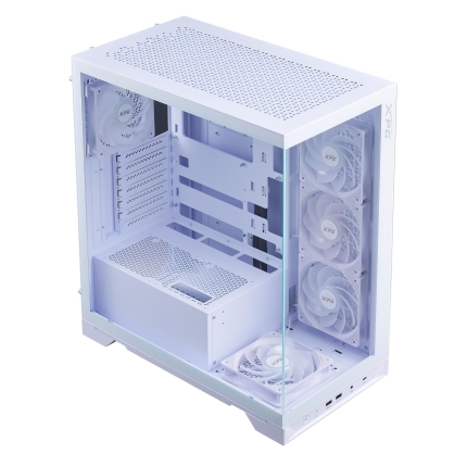 Case ADATA INVADER X BTF MidiTower Case product features Transparent panel ATX MicroATX MiniITX Colour White INVADERXBTFMT-WHCWW