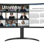 LG LCD Monitor|LG|34WR55QK-B|34"|Business/Curved/21 : 9|Panel VA|3440x1440|21:9|100Hz|5 ms|Height adjustable|Tilt|Colour Black|34WR55QK-B