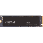 SSD CRUCIAL T500 500GB M.2 PCIe Gen4 NVMe 3D NAND Write speed 5700 MBytes/sec Read speed 7200 MBytes/sec TBW 300 TB CT500T500SSD8