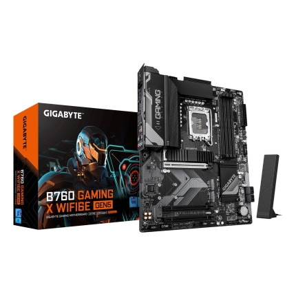 Mainboard GIGABYTE Intel B760 Express LGA1700 ATX Memory DDR5 B760GXWF6EGEN5
