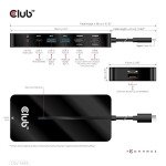 I/O HUB 7IN1 USB-C/100W CSV-1595 CLUB3D - Image 6