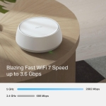 Wireless Router TP-LINK Wireless Router 3600 Mbps Mesh LAN  WAN ports 2 Number of antennas 4 DECOBE25(1-PACK) - Image 4
