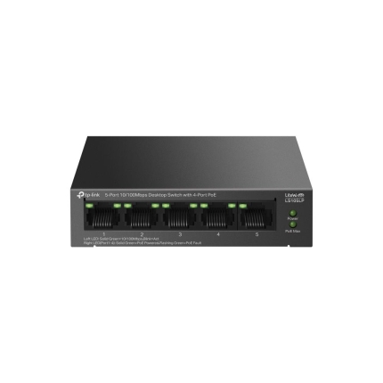 TP-LINK Switch|TP-LINK|LS105LP|PoE ports 4|LS105LP