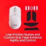MOUSE USB OPTICAL HYPERX PF/HAS2 MINIWL WHT 7D389AA HYPERX - Image 5